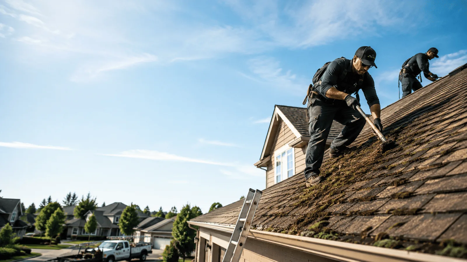 Roof Moss Removal in Dows, IA near me